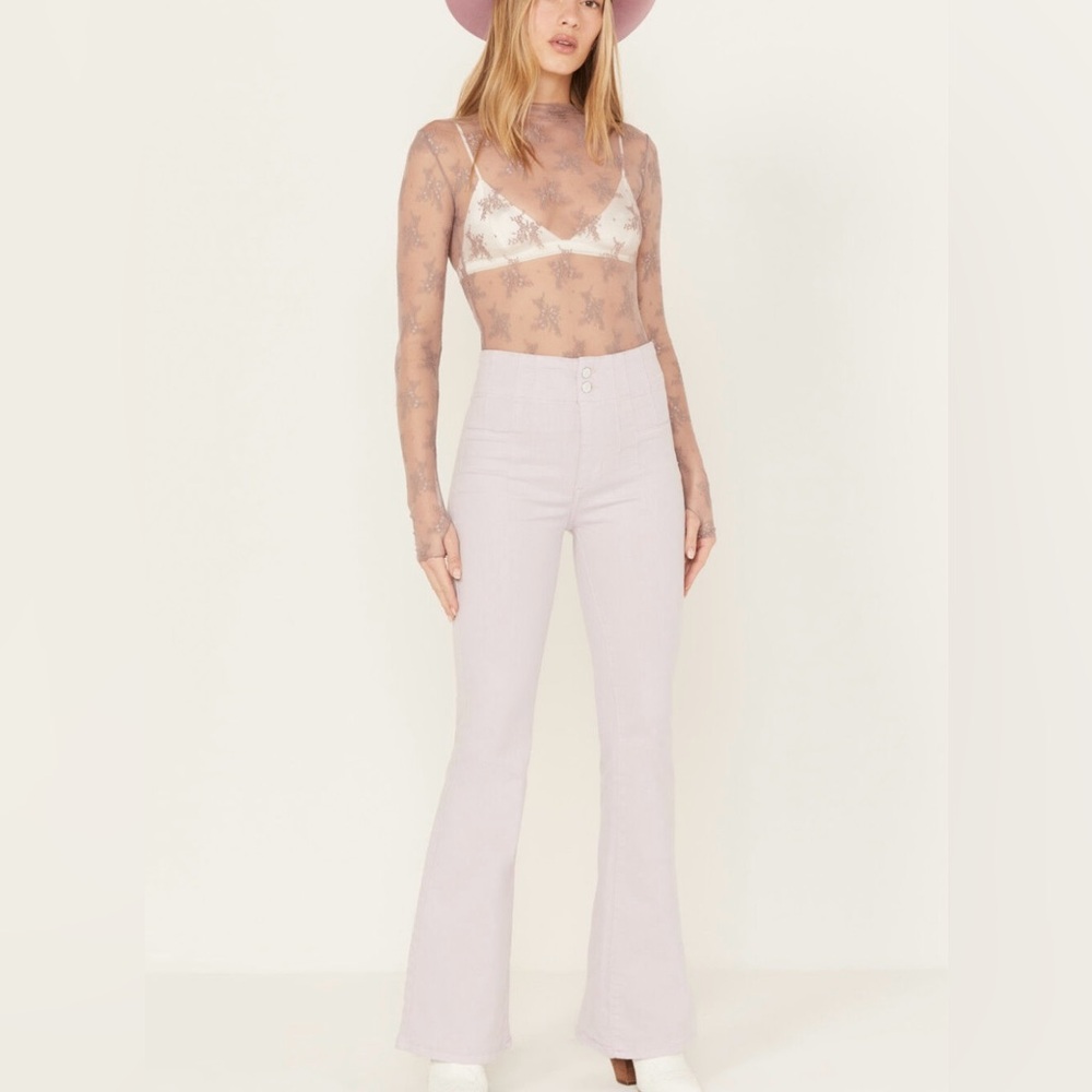 Brand New Free People Jayde Flare Stetch Pant Size 25